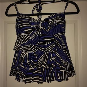 royal blue tankini